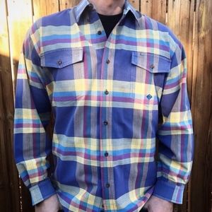 Roper Western Pastel Plaid Button Down